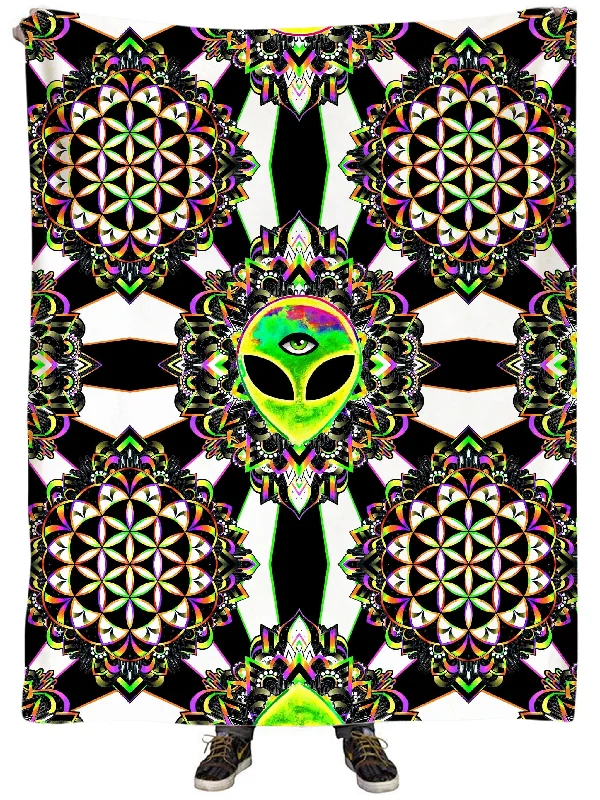 Acrylic blankets for a soft and affordable alternativeTrance Plush Blanket