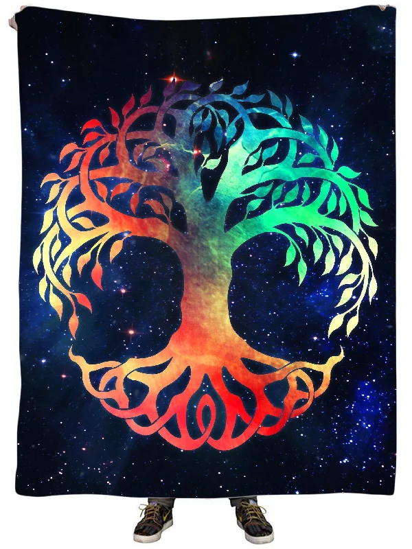 Acrylic blankets for a soft and affordable alternativeTree of Life Plush Blanket