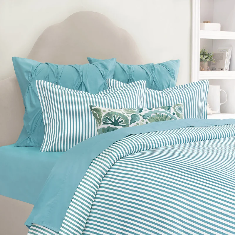 Polyester duvet covers with durability and colorfastnessTurquoise Larkin Duvet Cover Polyester duvet covers with durability and colorfastnessTurquoise Larkin Duvet Cover