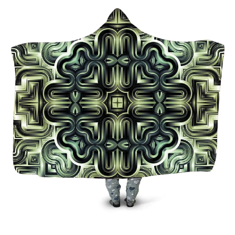 Cotton blankets for breathability and a lightweight feelUnthinkable Machines Hooded Blanket Cotton blankets for breathability and a lightweight feelUnthinkable Machines Hooded Blanket