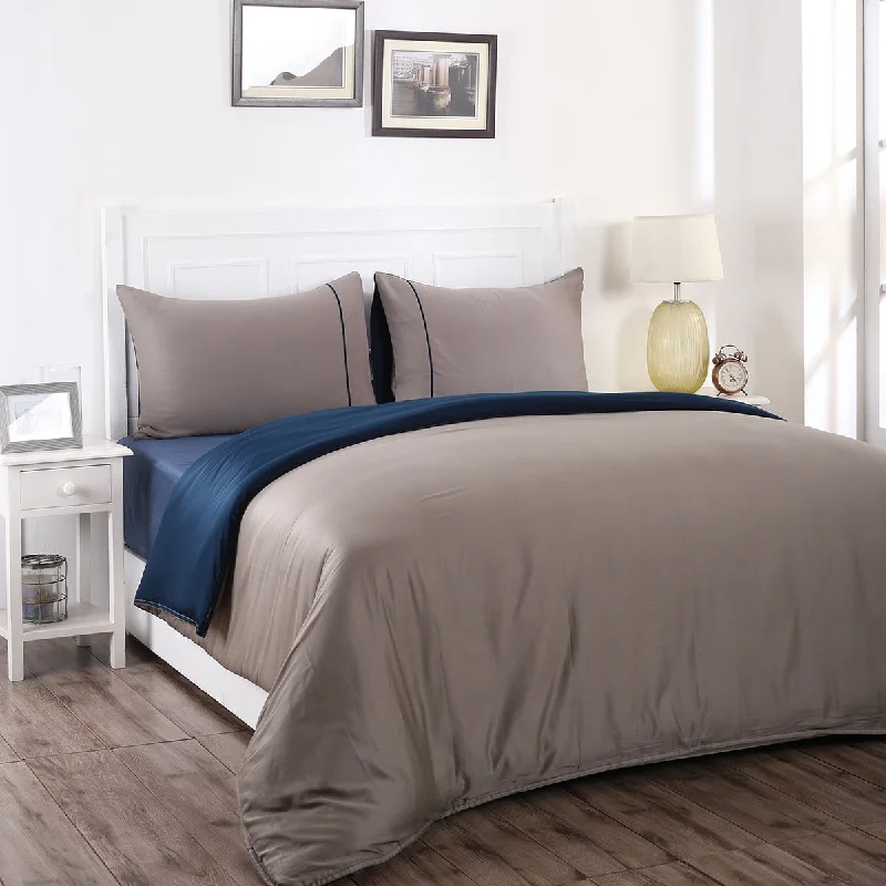 Jersey cotton duvet covers for a stretchy and comfortable fitViola Reversible 100 % Cotton Sateen Indigo/Grey Marble Duvet Cover with Pillow Case Jersey cotton duvet covers for a stretchy and comfortable fitViola Reversible 100 % Cotton Sateen Indigo/Grey Marble Duvet Cover with Pillow Case