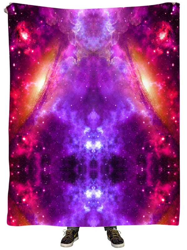 Acrylic blankets for a soft and affordable alternativeViolet Realm Plush Blanket