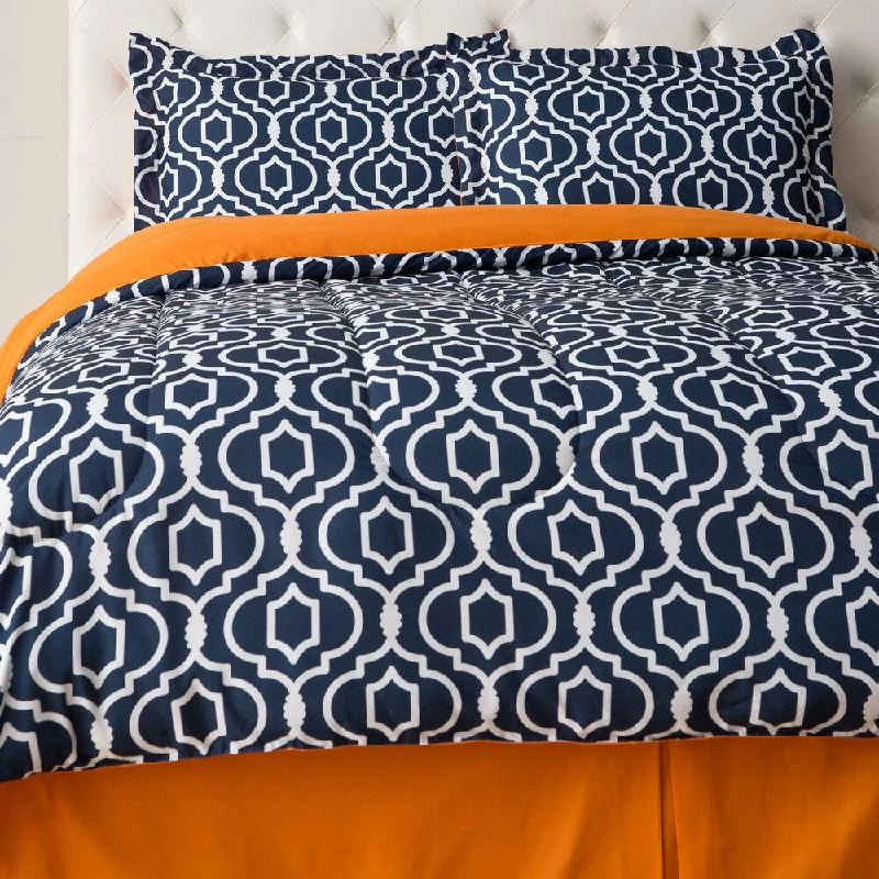 Full - size comforters suitable for full - sized beds in guest rooms or small bedroomsWestbury Garden Geo 4 Piece Comforter Set Full - size comforters suitable for full - sized beds in guest rooms or small bedroomsWestbury Garden Geo 4 Piece Comforter Set