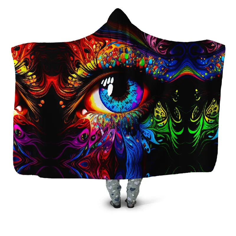 Acrylic blankets for a soft and affordable alternativeWindow to the Soul Hooded Blanket