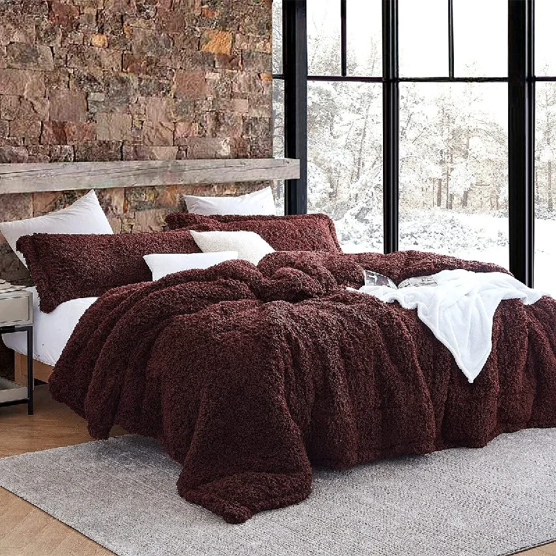 Bamboo - fiber - filled comforters with antibacterial and breathable qualitiesWinter Thick - Coma Inducer® Oversized Comforter Set - Burgundy Chocolate Bamboo - fiber - filled comforters with antibacterial and breathable qualitiesWinter Thick - Coma Inducer® Oversized Comforter Set - Burgundy Chocolate