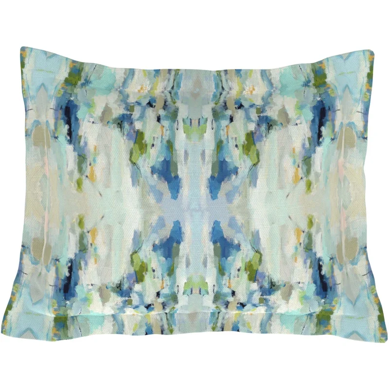 Tie - closure duvet covers with fabric ties for a more decorative and adjustable optionWintergreen Sham Tie - closure duvet covers with fabric ties for a more decorative and adjustable optionWintergreen Sham