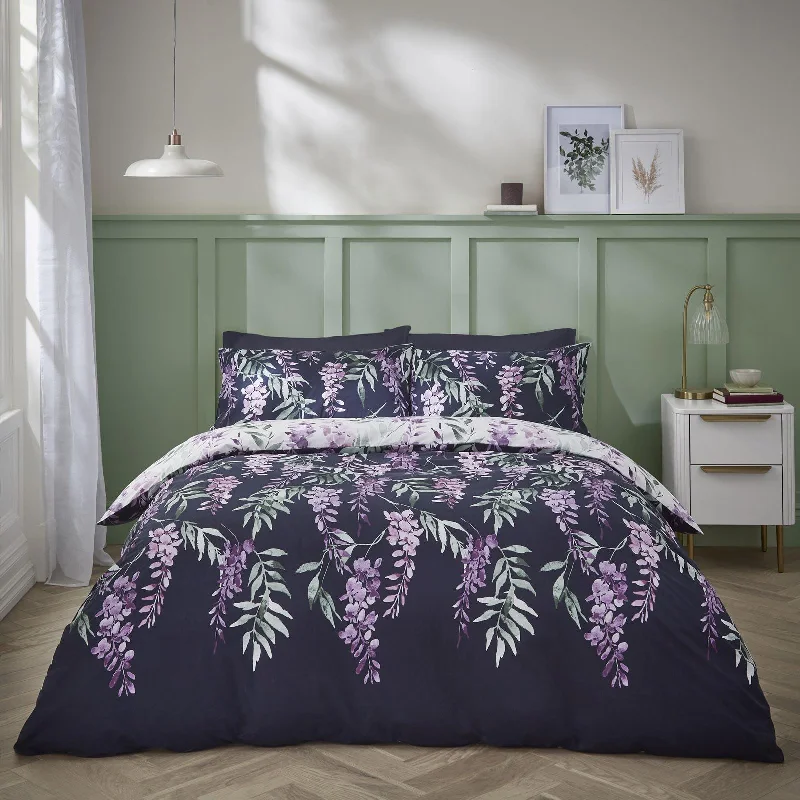 Hypoallergenic duvet covers for allergy - prone individualsWisteria Floral Duvet Cover Set Hypoallergenic duvet covers for allergy - prone individualsWisteria Floral Duvet Cover Set