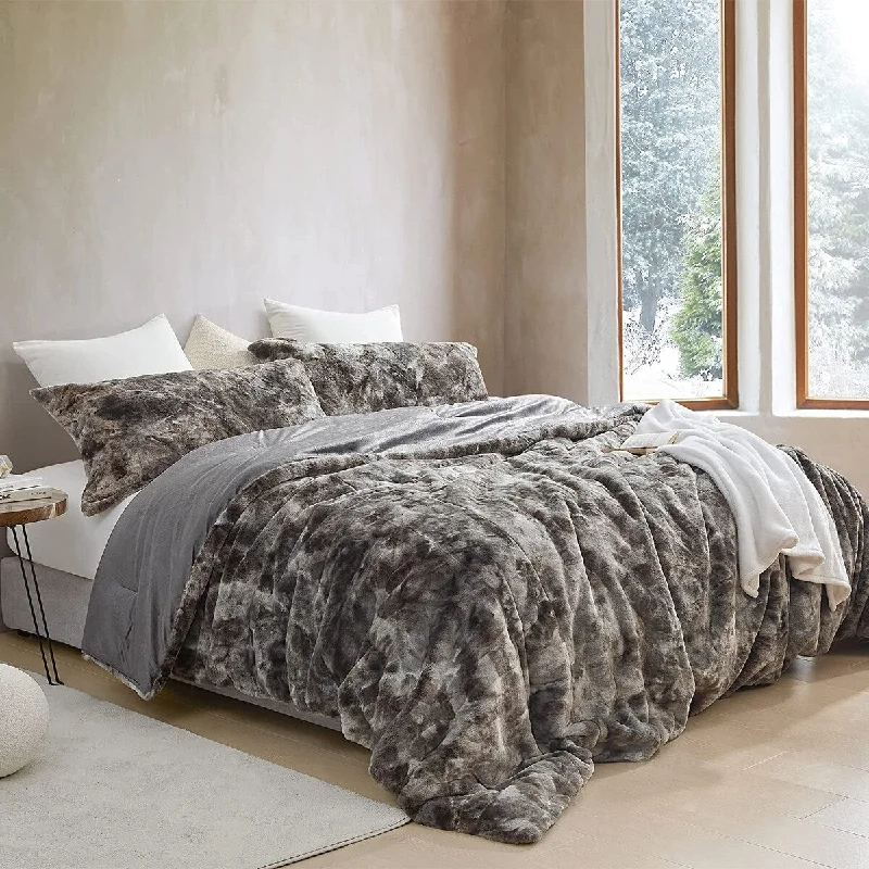 Latex - filled comforters with a bouncy texture and good supportWolf Bunny - Coma Inducer® Oversized Comforter Set - Gunpowder Black Latex - filled comforters with a bouncy texture and good supportWolf Bunny - Coma Inducer® Oversized Comforter Set - Gunpowder Black