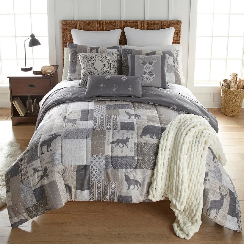 Microfiber - filled comforters that are lightweight and easy to care forWyoming 3-Piece Comforter Set from Your Lifestyle by Donna Sharp Microfiber - filled comforters that are lightweight and easy to care forWyoming 3-Piece Comforter Set from Your Lifestyle by Donna Sharp